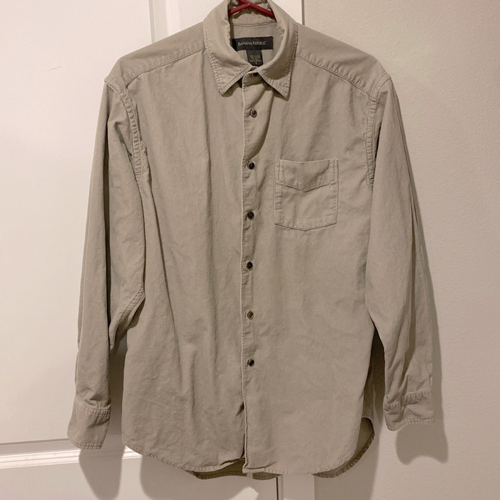 Banana Republic corduroy shirt